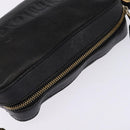 Chloe Hand Bag Leather 2way Black Gold Auth BA5617-6