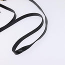 Chloe Hand Bag Leather 2way Black Gold Auth BA5617-9