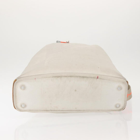 LOUIS VUITTON Damier Geant LV Cup Volunteer Bag White M80634 Auth BA5618