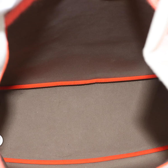 LOUIS VUITTON Damier Geant LV Cup Volunteer Bag White M80634 Auth BA5618