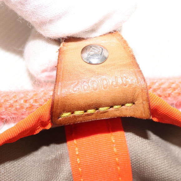 LOUIS VUITTON Damier Geant LV Cup Volunteer Bag White M80634 Auth BA5618