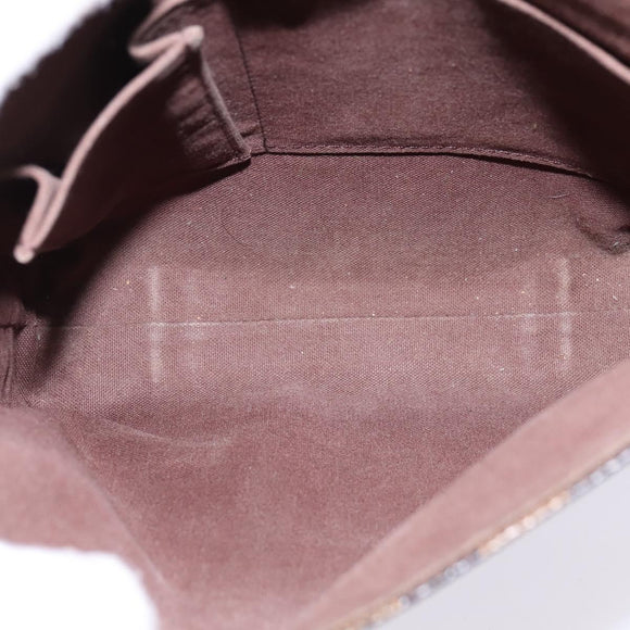 LOUIS VUITTON Damier Ebene Brooklyn PM Shoulder Bag N51210 LV Auth BA5619