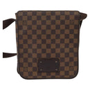 LOUIS VUITTON Damier Ebene Brooklyn PM Shoulder Bag N51210 LV Auth BA5619-13
