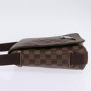 LOUIS VUITTON Damier Ebene Brooklyn PM Shoulder Bag N51210 LV Auth BA5619-3