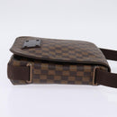 LOUIS VUITTON Damier Ebene Brooklyn PM Shoulder Bag N51210 LV Auth BA5619-4