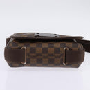 LOUIS VUITTON Damier Ebene Brooklyn PM Shoulder Bag N51210 LV Auth BA5619-5