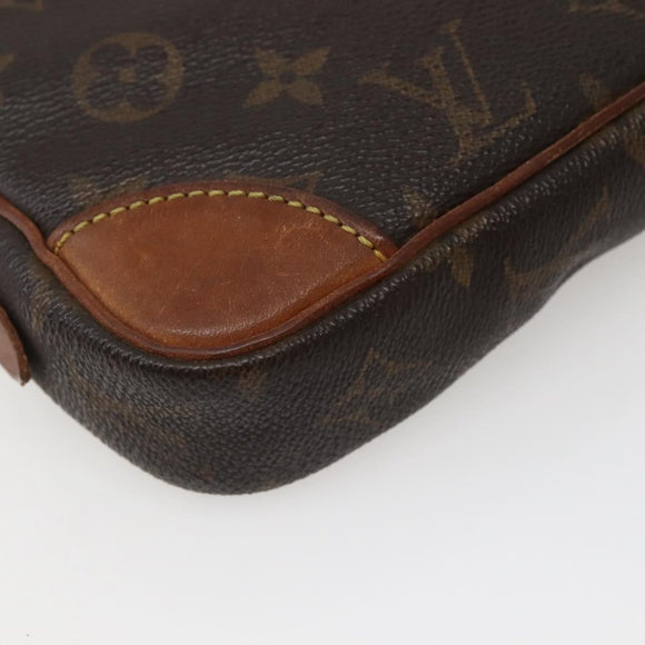 LOUIS VUITTON Monogram Marly Dragonne PM Clutch Bag M51827 LV Auth BA5621