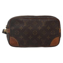 LOUIS VUITTON Monogram Marly Dragonne PM Clutch Bag M51827 LV Auth BA5621-13