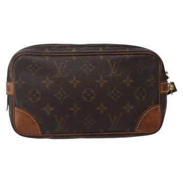 LOUIS VUITTON Monogram Marly Dragonne PM Clutch Bag M51827 LV Auth BA5621 - 0