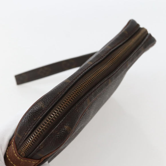 LOUIS VUITTON Monogram Marly Dragonne PM Clutch Bag M51827 LV Auth BA5621