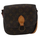 LOUIS VUITTON Monogram Saint Cloud MM Shoulder Bag M51243 LV Auth BA5623-1