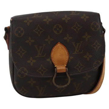 LOUIS VUITTON Monogram Saint Cloud MM Shoulder Bag M51243 LV Auth BA5623
