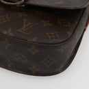 LOUIS VUITTON Monogram Saint Cloud MM Shoulder Bag M51243 LV Auth BA5623-15