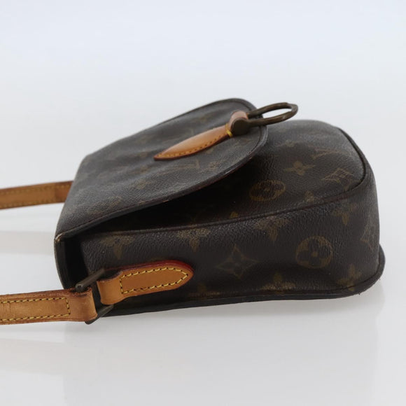 LOUIS VUITTON Monogram Saint Cloud MM Shoulder Bag M51243 LV Auth BA5623