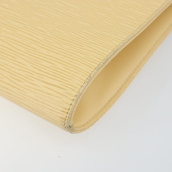 LOUIS VUITTON Epi Saint Tropez Shoulder Bag Cream M5246A LV Auth BA5624