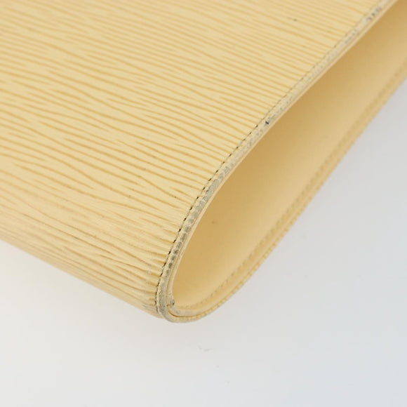 LOUIS VUITTON Epi Saint Tropez Shoulder Bag Cream M5246A LV Auth BA5624