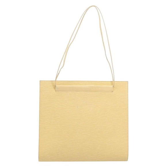 LOUIS VUITTON Epi Saint Tropez Shoulder Bag Cream M5246A LV Auth BA5624