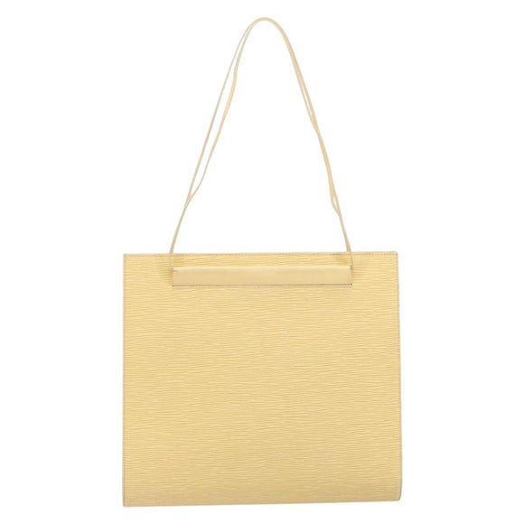LOUIS VUITTON Epi Saint Tropez Shoulder Bag Cream M5246A LV Auth BA5624