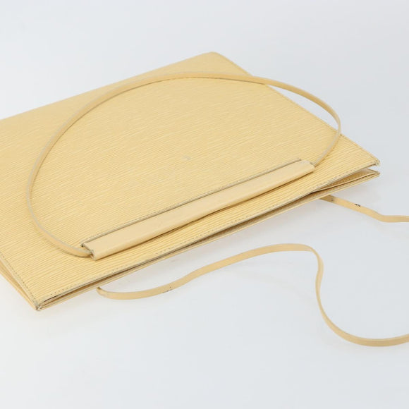 LOUIS VUITTON Epi Saint Tropez Shoulder Bag Cream M5246A LV Auth BA5624