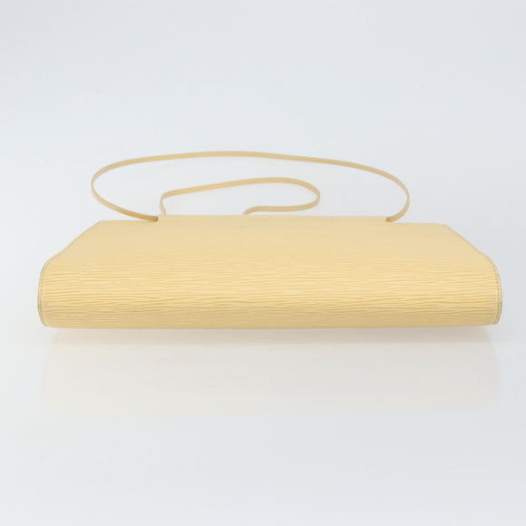 LOUIS VUITTON Epi Saint Tropez Shoulder Bag Cream M5246A LV Auth BA5624