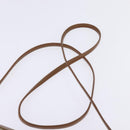 Christian Dior Honeycomb Canvas Shoulder Bag PVC Beige Gold Auth BA5627-8