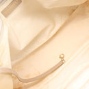 CHANEL New Travel Line Tote Bag Nylon Beige Gold CC Auth BA5630-10