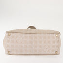 CHANEL New Travel Line Tote Bag Nylon Beige Gold CC Auth BA5630-5