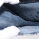 GUCCI GG Supreme Sherry Line Shoulder Bag PVC Navy Gold Red Auth BA5636-19