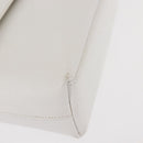 GUCCI Shoulder Bag Leather White Silver 001 1998 1767 Auth BA5637-14