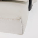 GUCCI Shoulder Bag Leather White Silver 001 1998 1767 Auth BA5637-15