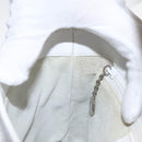 GUCCI Shoulder Bag Leather White Silver 001 1998 1767 Auth BA5637-20