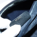 GUCCI GG Supreme Sherry Line Boston Bag PVC Navy Gold Red 40 3842 Auth BA5638-22