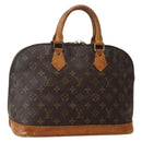 LOUIS VUITTON Monogram Alma Hand Bag M51130 LV Auth BA5641-1