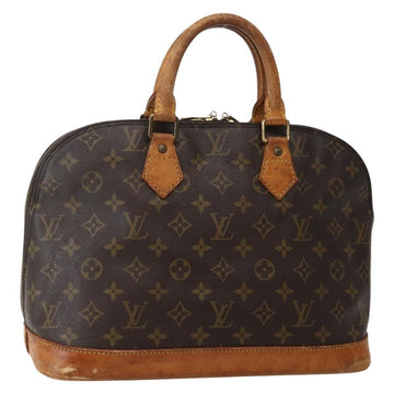 LOUIS VUITTON Monogram Alma Hand Bag M51130 LV Auth BA5641