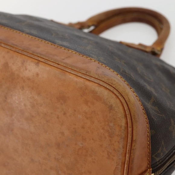 LOUIS VUITTON Monogram Alma Hand Bag M51130 LV Auth BA5641