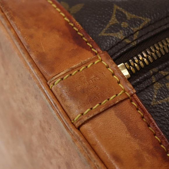 LOUIS VUITTON Monogram Alma Hand Bag M51130 LV Auth BA5641