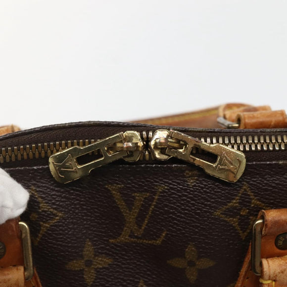 LOUIS VUITTON Monogram Alma Hand Bag M51130 LV Auth BA5641