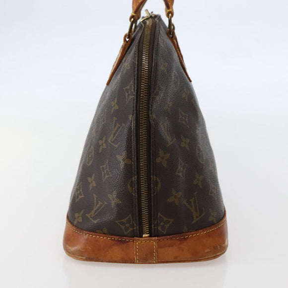 LOUIS VUITTON Monogram Alma Hand Bag M51130 LV Auth BA5641