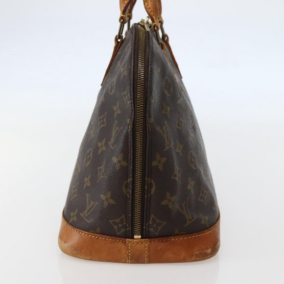 LOUIS VUITTON Monogram Alma Hand Bag M51130 LV Auth BA5641