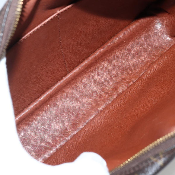 LOUIS VUITTON Monogram Compiegne 28 Clutch Bag M51845 LV Auth BA5642