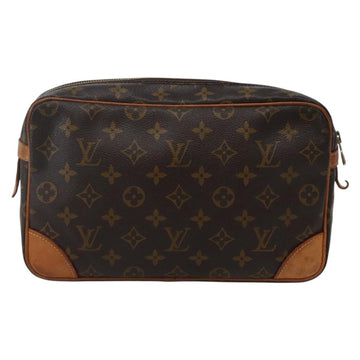 LOUIS VUITTON Monogram Compiegne 28 Clutch Bag M51845 LV Auth BA5642 - 0