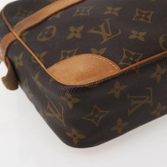 LOUIS VUITTON Monogram Compiegne 28 Clutch Bag M51845 LV Auth BA5642