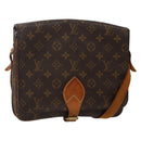 LOUIS VUITTON Monogram Cartouchiere GM Shoulder Bag M51252 LV Auth BA5644-1