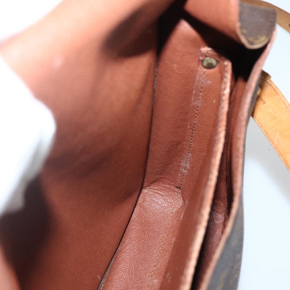 LOUIS VUITTON Monogram Cartouchiere GM Shoulder Bag M51252 LV Auth BA5644