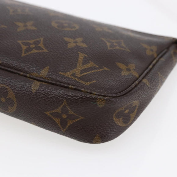 LOUIS VUITTON Monogram Pochette Accessoires Pouch M51980 LV Auth BA5648