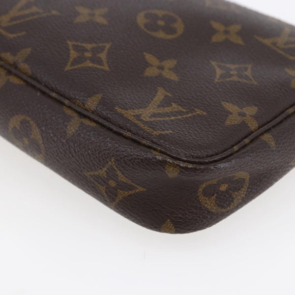 LOUIS VUITTON Monogram Pochette Accessoires Pouch M51980 LV Auth BA5648