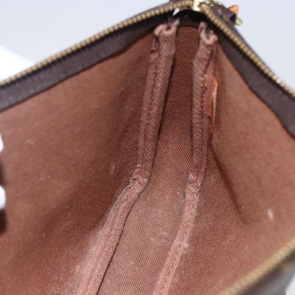 LOUIS VUITTON Monogram Pochette Accessoires Pouch M51980 LV Auth BA5648