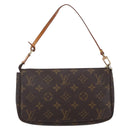 LOUIS VUITTON Monogram Pochette Accessoires Pouch M51980 LV Auth BA5648-2