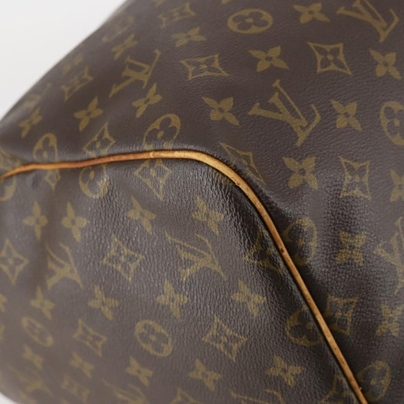 LOUIS VUITTON Monogram Keepall 55 Boston Tasche M41424 LV Auth BA5651