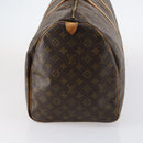 LOUIS VUITTON Monogram Keepall 55 Boston Bag M41424 LV Auth BA5651-3